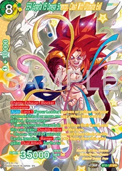 SS4 GOGETA VS OMEGA SHENRON, CLASH WITH ULTIMATE EVIL