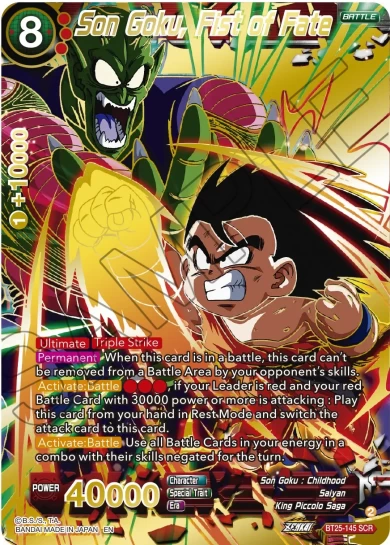 SON GOKU, FIST OF FATE