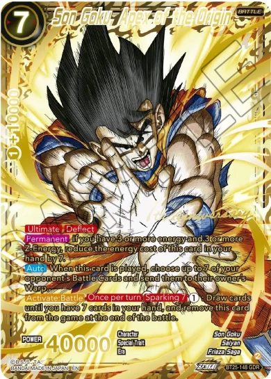 SON GOKU, APEX OF THE ORIGIN