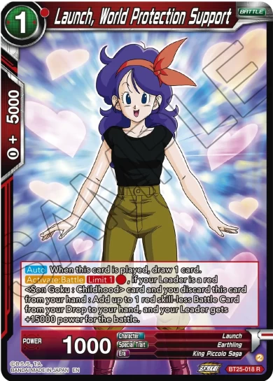 LAUNCH, WORLD PROTECTION SUPPORT