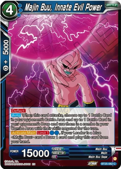 MAJIN BUU, INNATE EVIL POWER