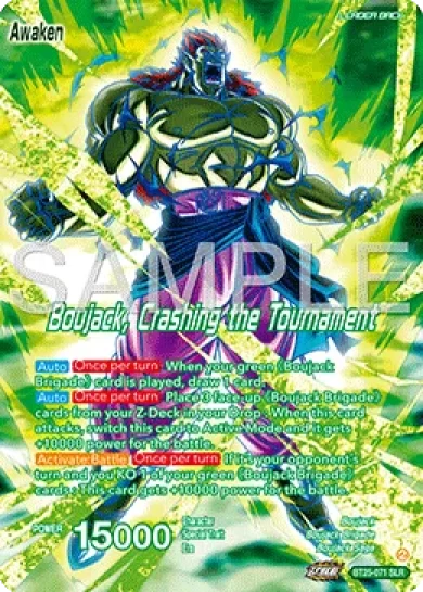 BOUJACK, CRASHING THE TOURNAMENT