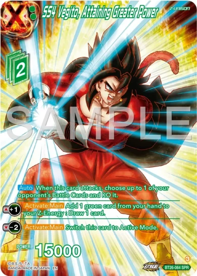 SS4 VEGITO, ATTAINING GREATER POWER