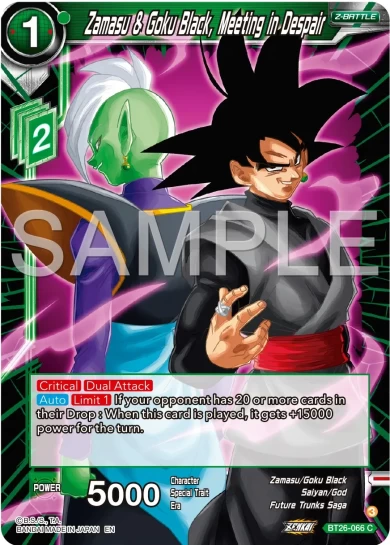 ZAMASU & GOKU BLACK, MEETING IN DESPAIR