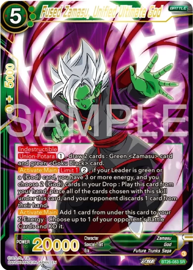 FUSED ZAMASU, UNIFIED ULTIMATE GOD