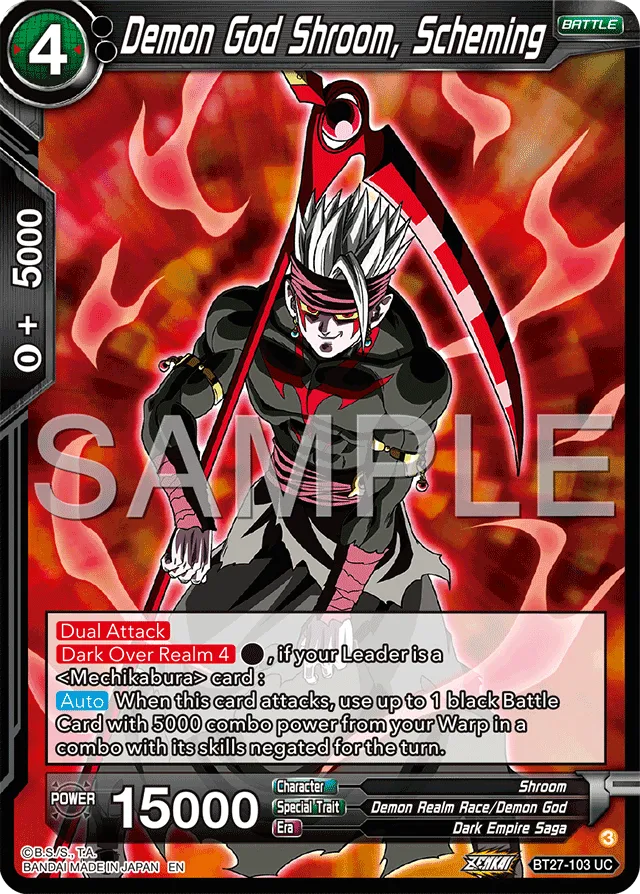 DEMON GOD SHROOM, SCHEMING