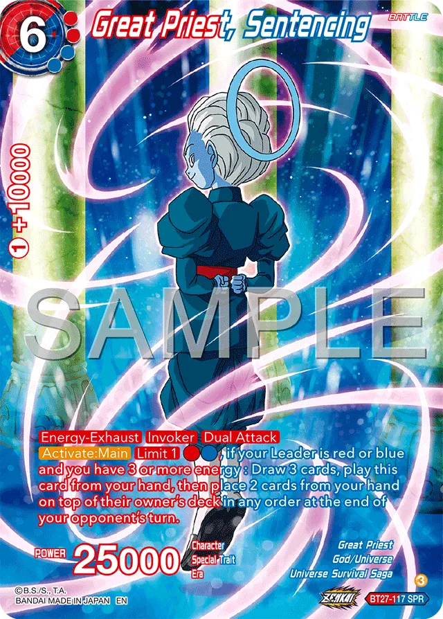 GREAT PRIEST, SENTENCING