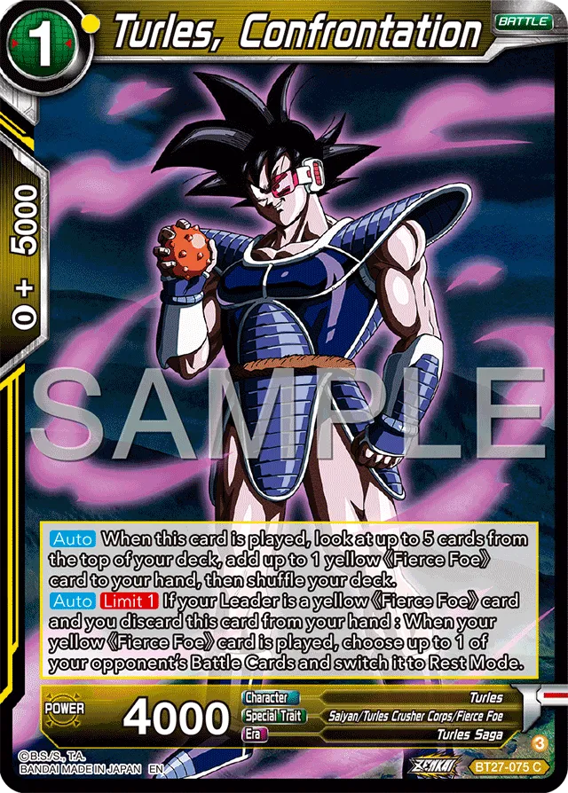 TURLES, CONFRONTATION