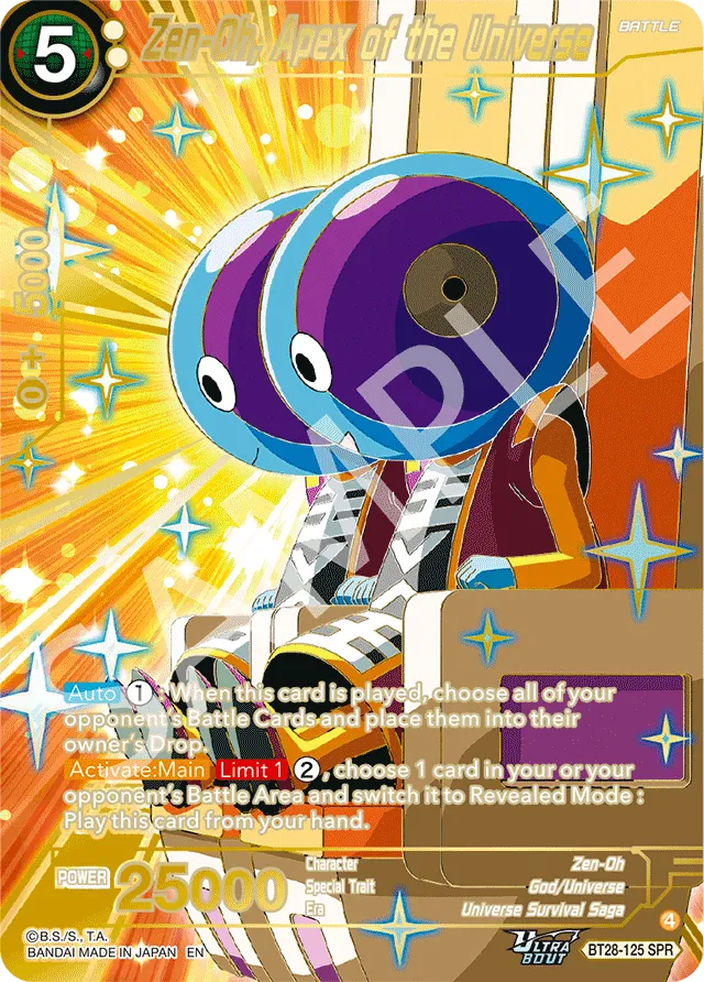 ZEN-OH, APEX OF THE UNIVERSE