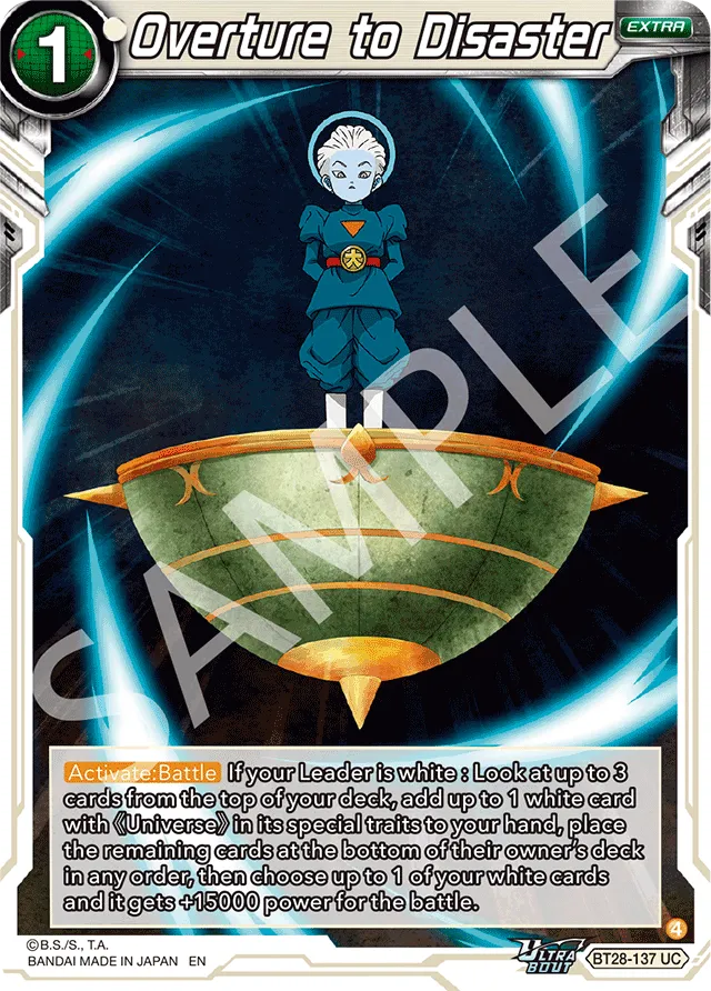 OVERTURE TO DISASTER