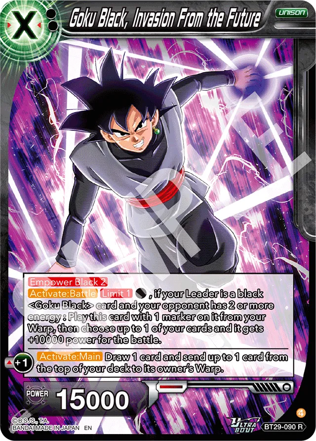 GOKU BLACK, INVASION FROM THE FUTURE