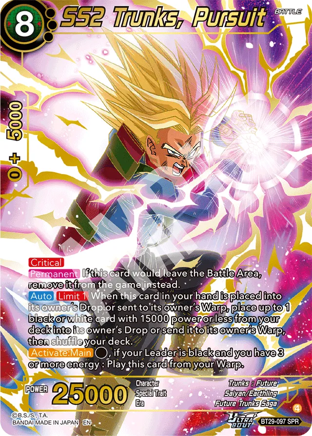 SS2 TRUNKS, PURSUIT
