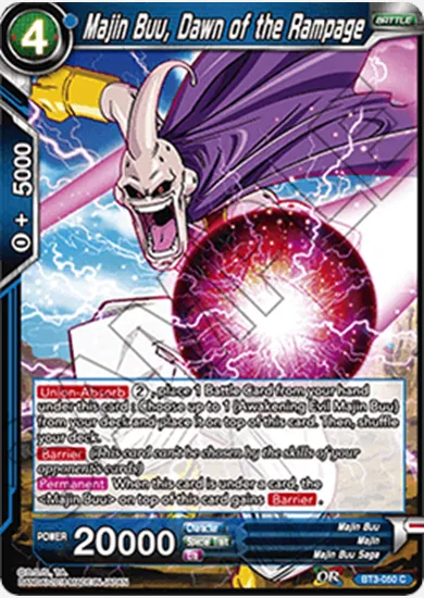 MAJIN BUU, DAWN OF THE RAMPAGE