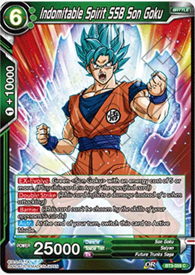 INDOMITABLE SPIRIT SSB SON GOKU