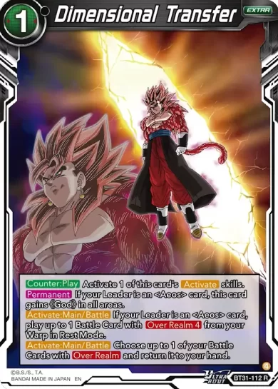 DIMENSIONAL TRANSFER