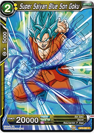 SUPER SAIYAN BLUE SON GOKU