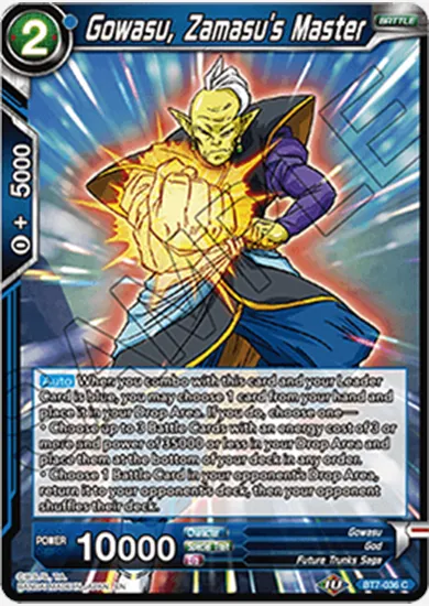 GOWASU, ZAMASU'S MASTER