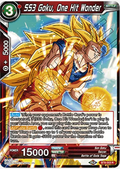 SS3 GOKU, ONE HIT WONDER