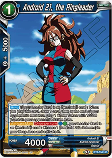 ANDROID 21, THE RINGLEADER