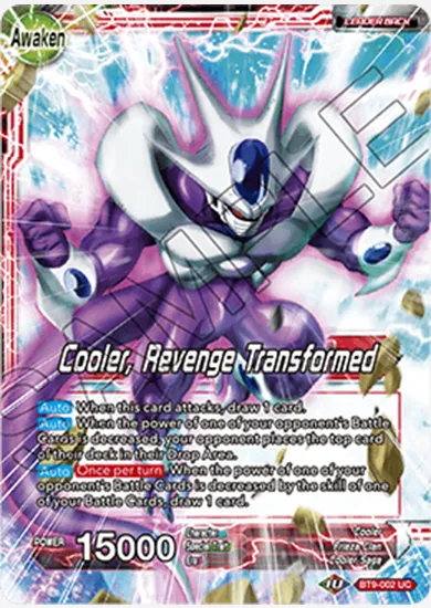 COOLER, REVENGE TRANSFORMED