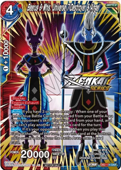 BEERUS & WHIS, UNIVERSE 7 DESTROYER & ANGEL