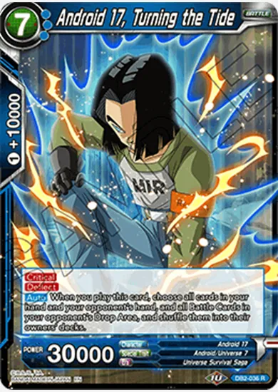 ANDROID 17, TURNING THE TIDE