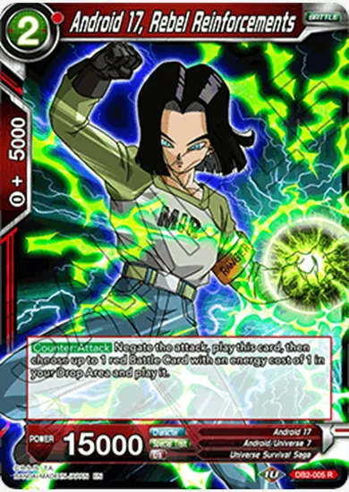 ANDROID 17, REBEL REINFORCEMENTS