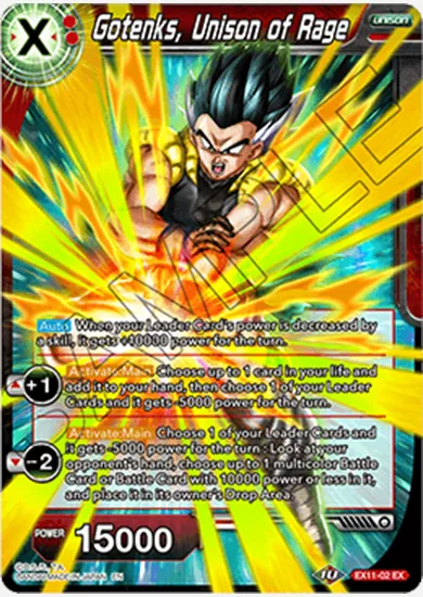 GOTENKS, UNISON OF RAGE