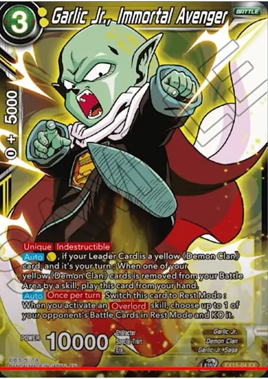 GARLIC JR., IMMORTAL AVENGER