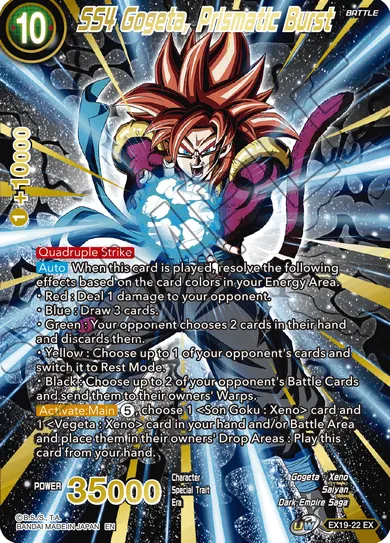 SS4 GOGETA, PRISMATIC BURST