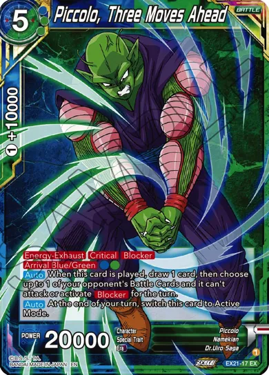 PICCOLO, THREE MOVES AHEAD
