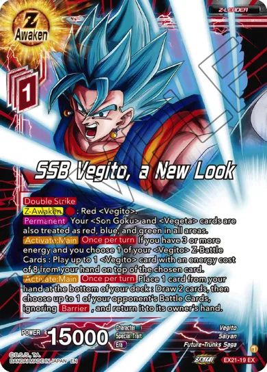 SSB VEGITO, A NEW LOOK