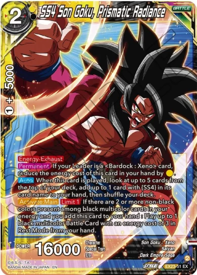 SS4 SON GOKU, PRISMATIC RADIANCE