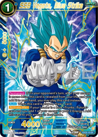 SSB VEGETA, BLUE STRIKE