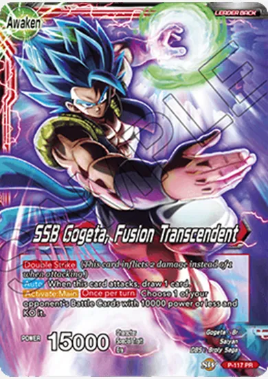 SSB GOGETA, FUSION TRANSCENDENT