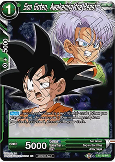 SON GOTEN, AWAKENING THE BEAST