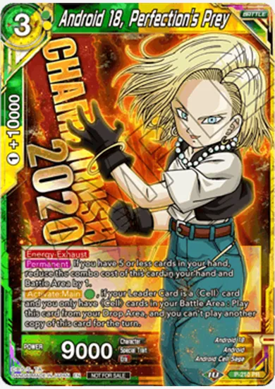 ANDROID 18, PERFECTION'S PREY