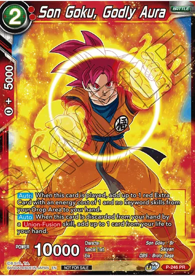 SON GOKU, GODLY AURA