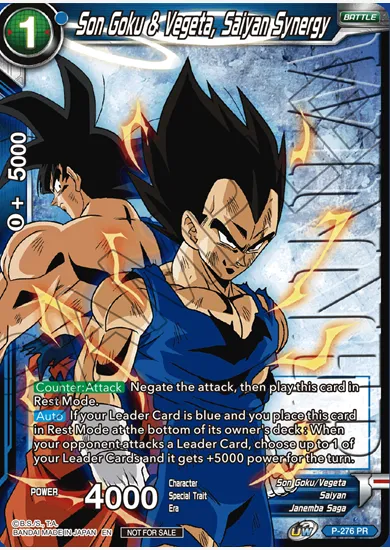 SON GOKU & VEGETA, SAIYAN SYNERGY