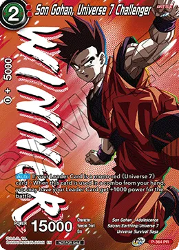 SON GOHAN, UNIVERSE 7 CHALLENGER
