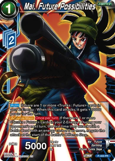 MAI, FUTURE POSSIBILITIES