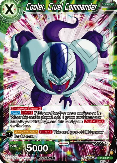 COOLER, CRUEL COMMANDER