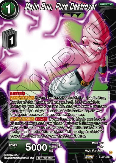 MAJIN BUU, PURE DESTROYER