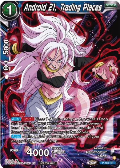 ANDROID 21, TRADING PLACES