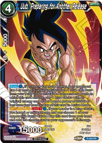 UUB, PREPARING FOR ANOTHER RELEASE