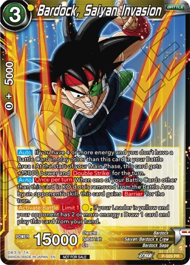 BARDOCK, SAIYAN INVASION