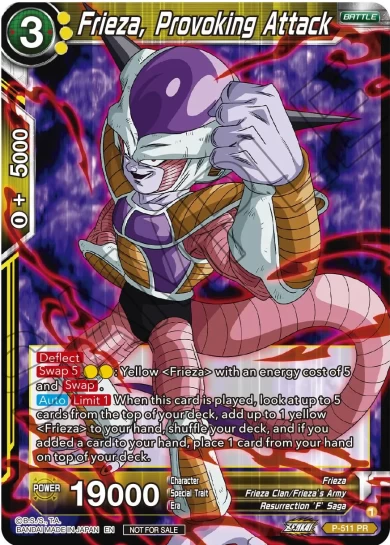 FRIEZA, PROVOKING ATTACK