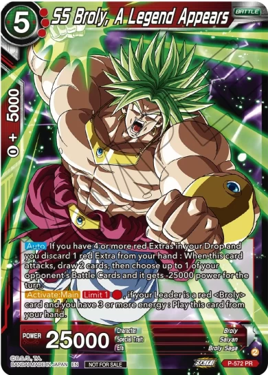 SS BROLY, A LEGEND APPEARS