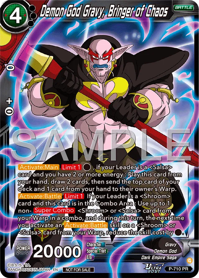 DEMON GOD GRAVY, BRINGER OF CHAOS