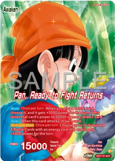 PAN, READY TO FIGHT RETURNS